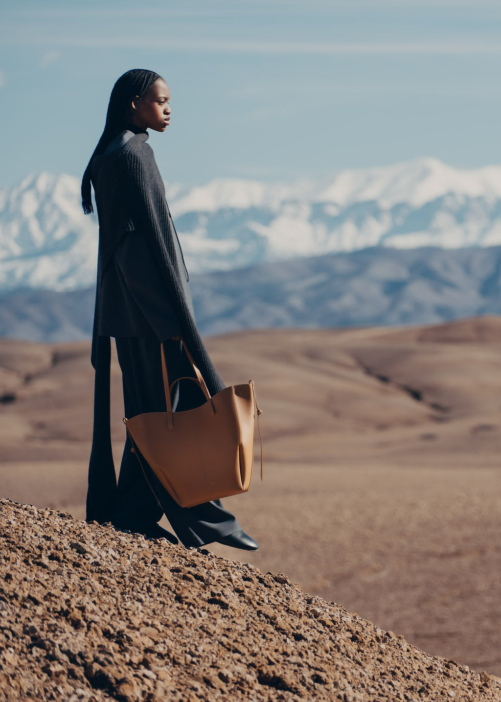 Tote Bag - Textured Camel