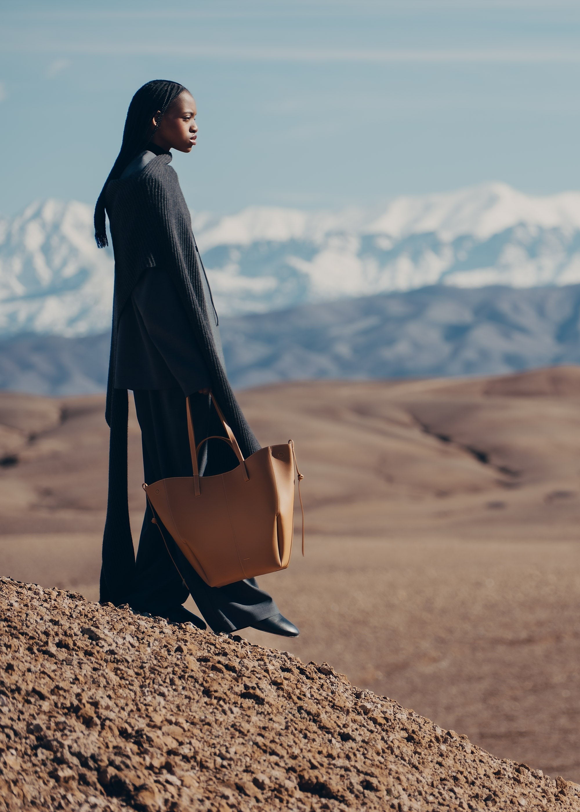 Tote Bag - Textured Camel