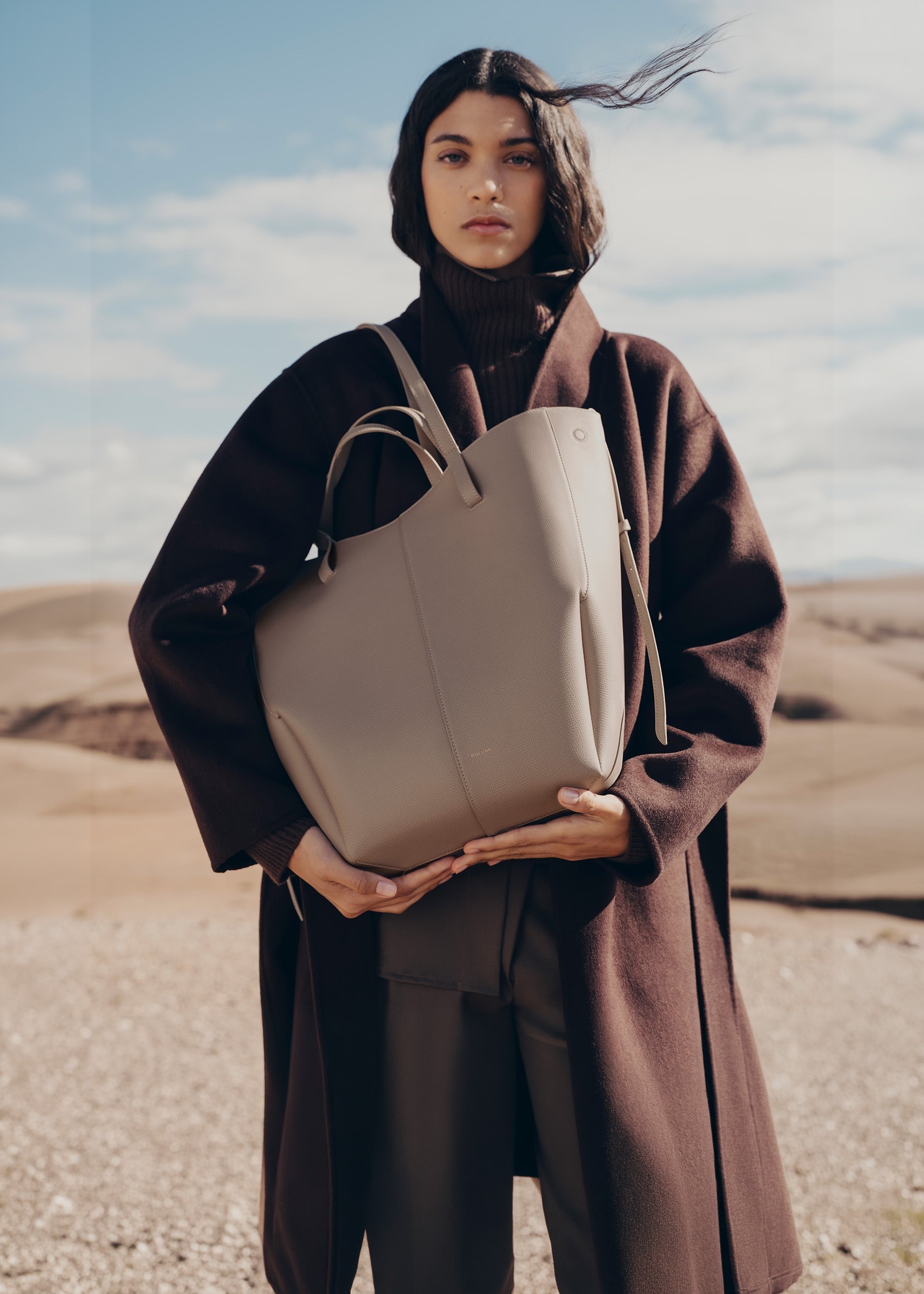 Tote Bag - Textured Taupe