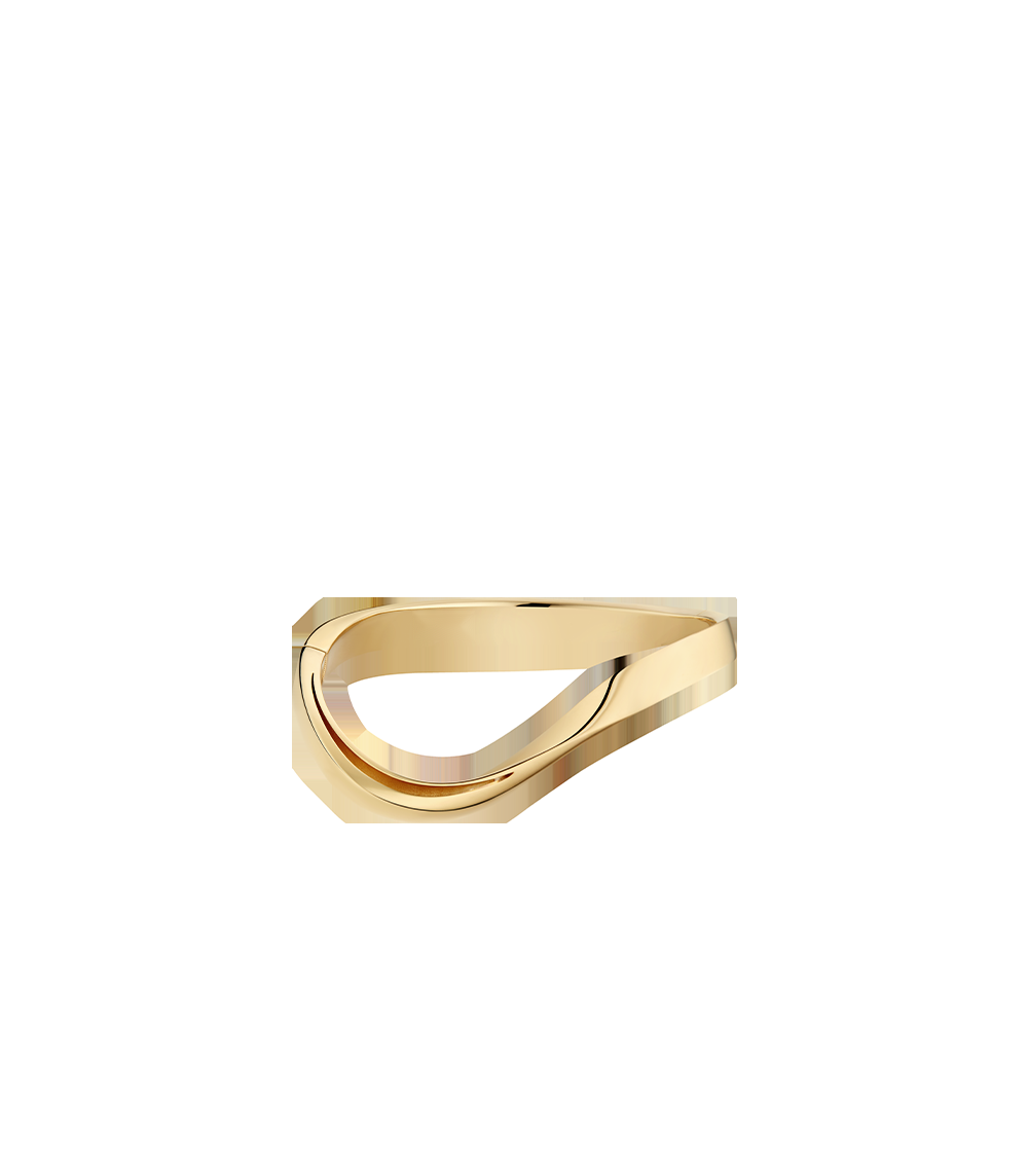 Bangle - 24 carat gold-gilded