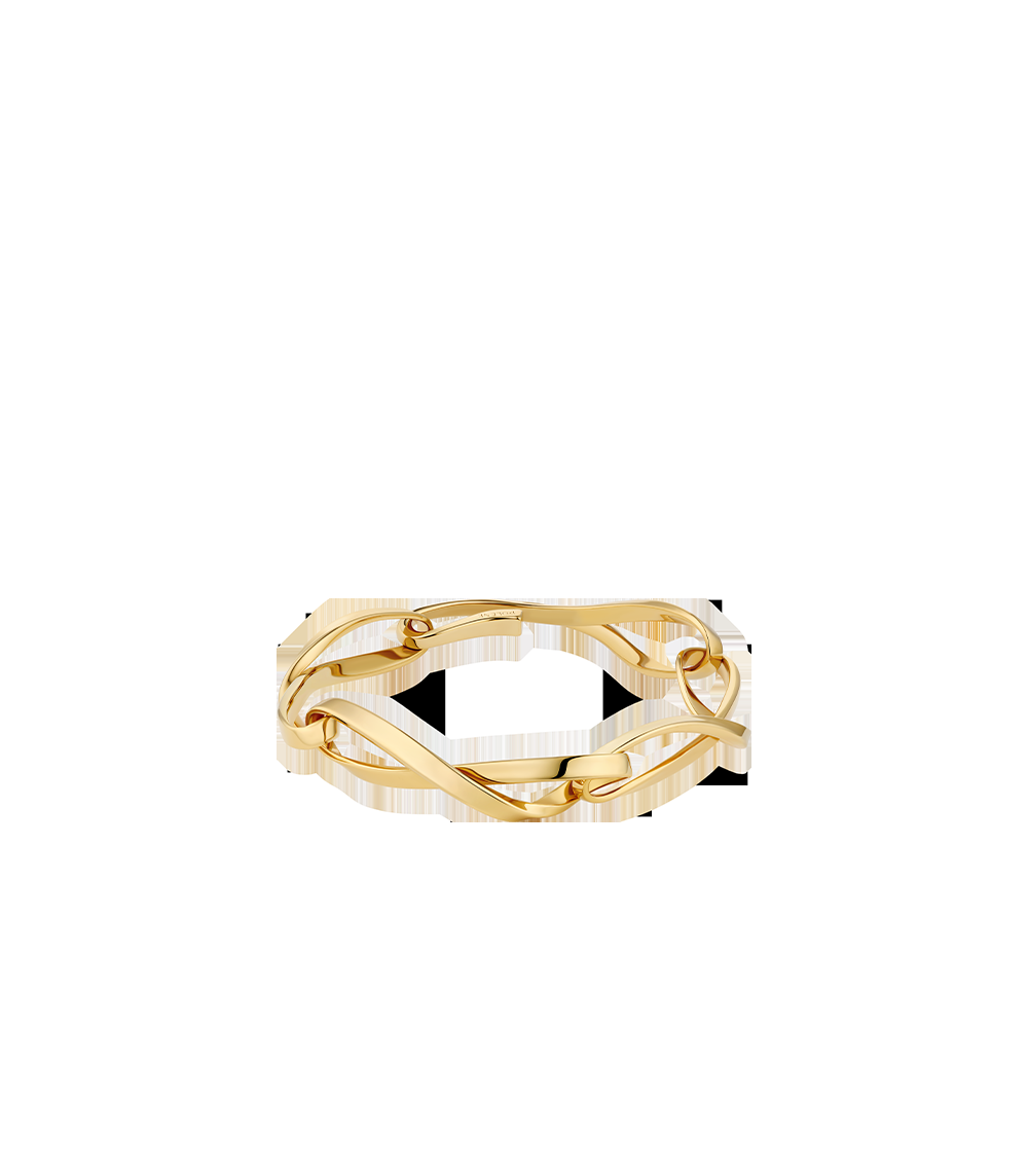 Chain Bracelet - Gold in 24-carat gold gilding