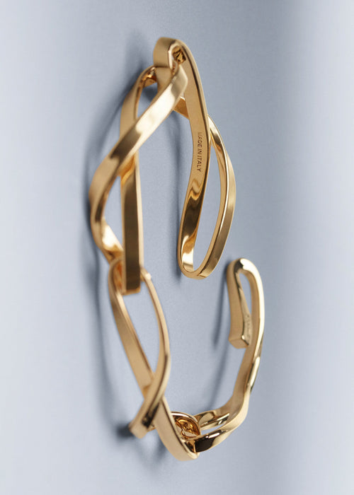 Chain Bracelet - Gold in 24-carat gold gilding