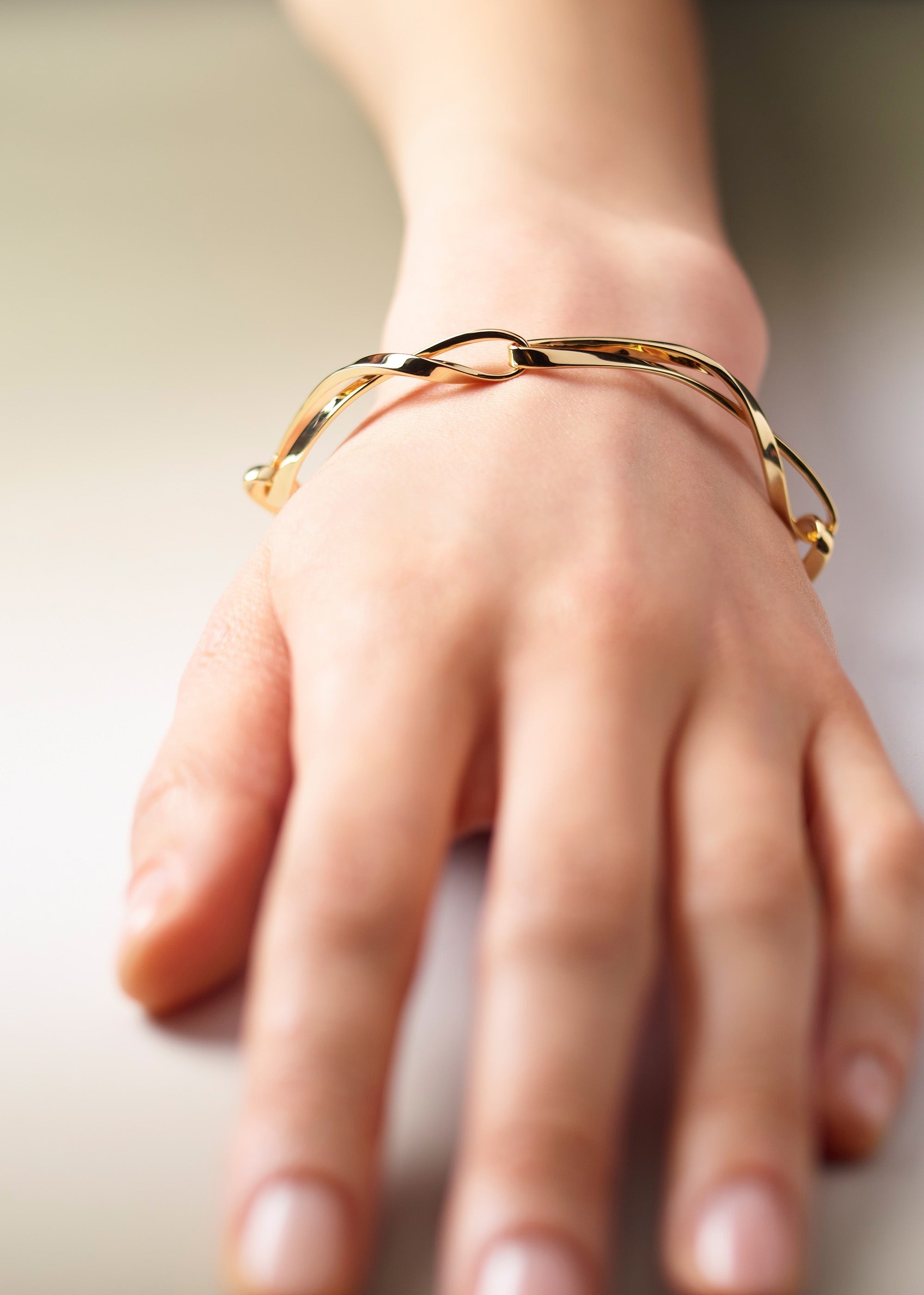 Chain Bracelet - Gold in 24-carat gold gilding