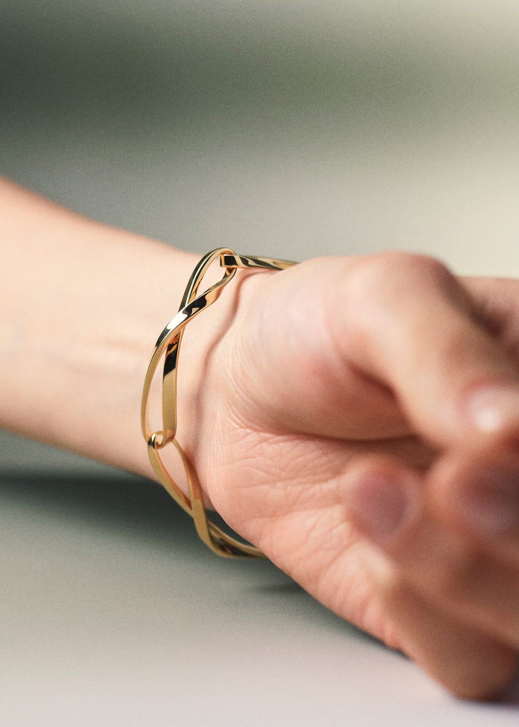 Chain Bracelet - Gold in 24-carat gold gilding