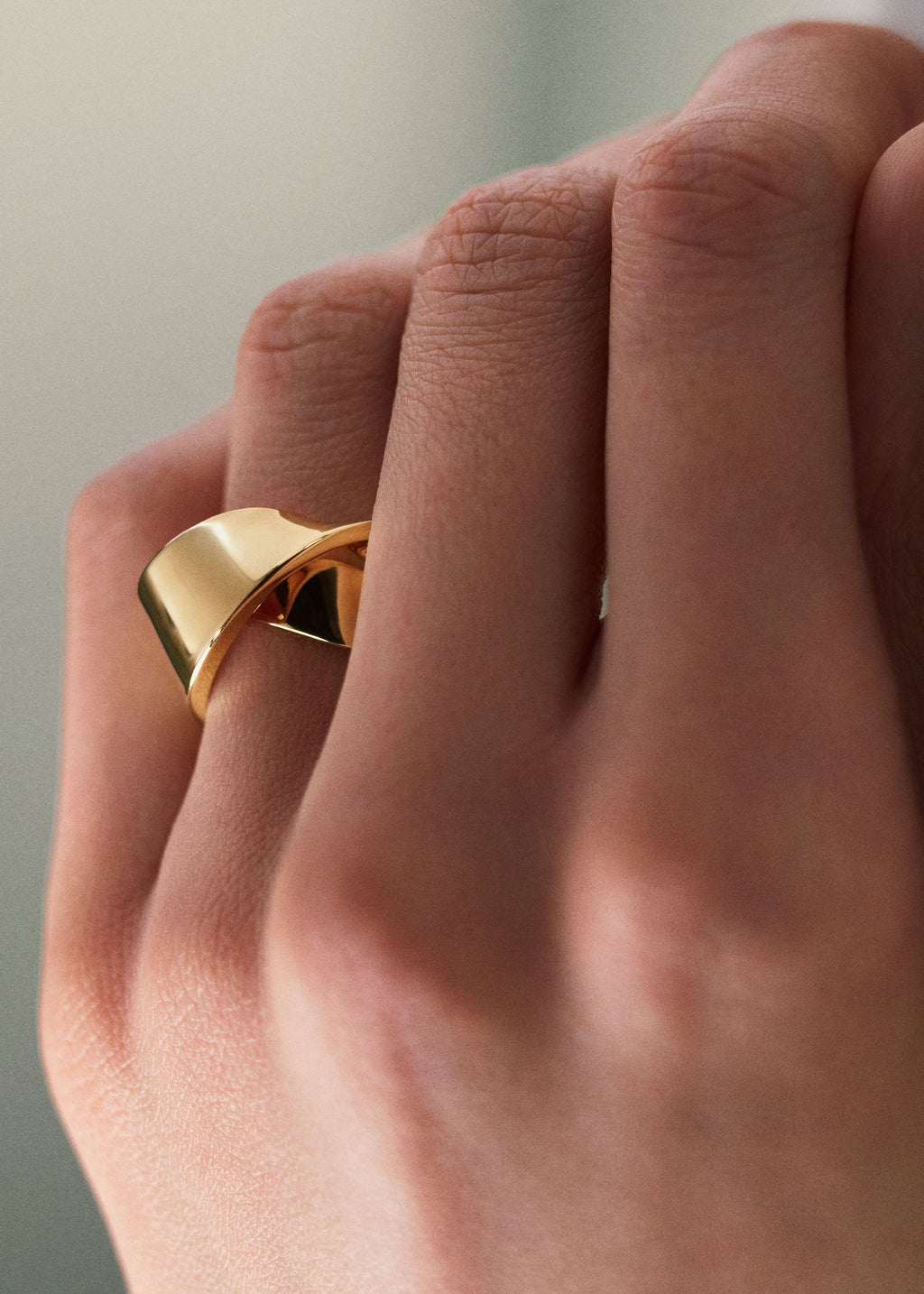 Ring - Gold in 24-carat gold gilding