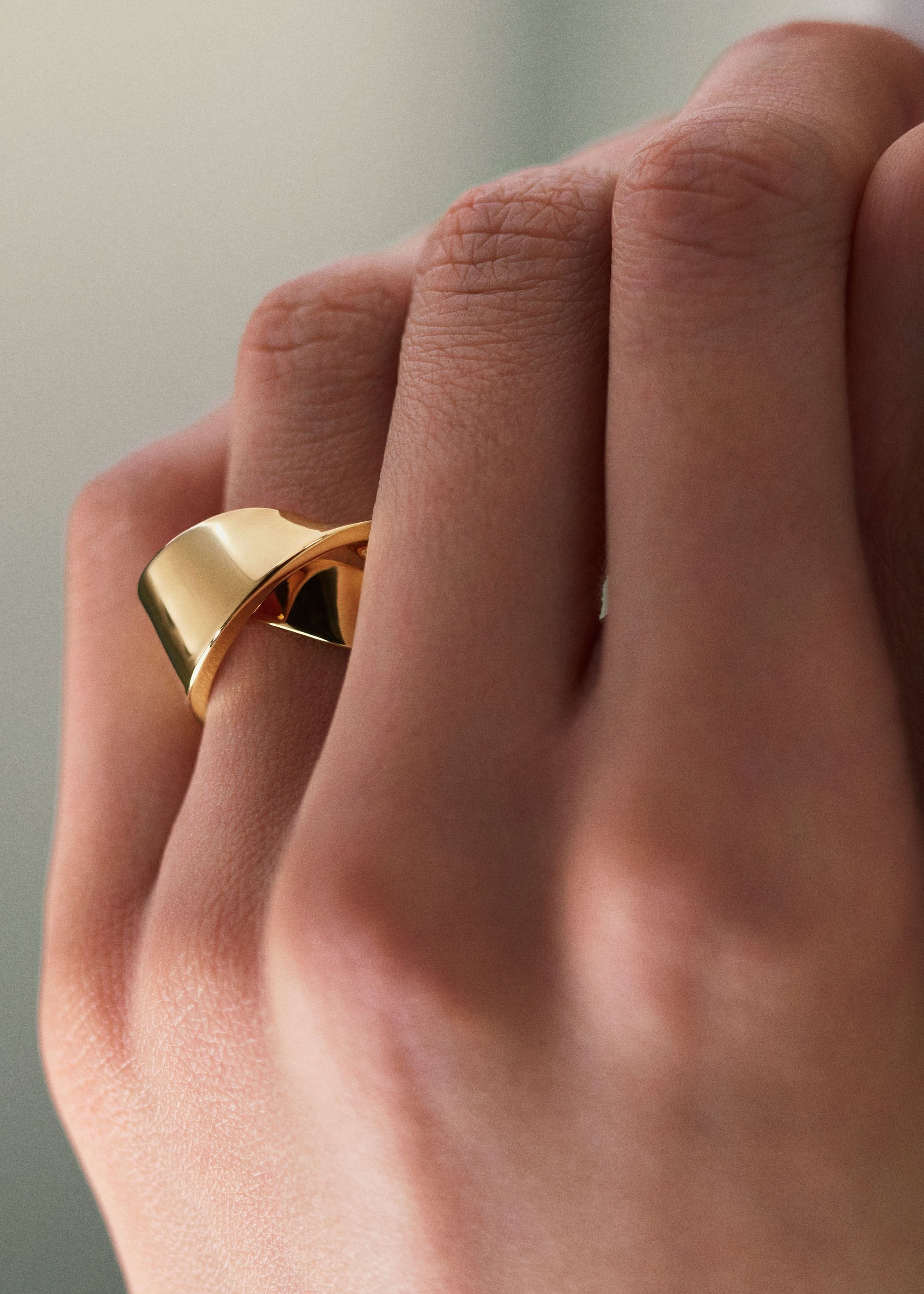 Ring - Gold in 24-carat gold gilding