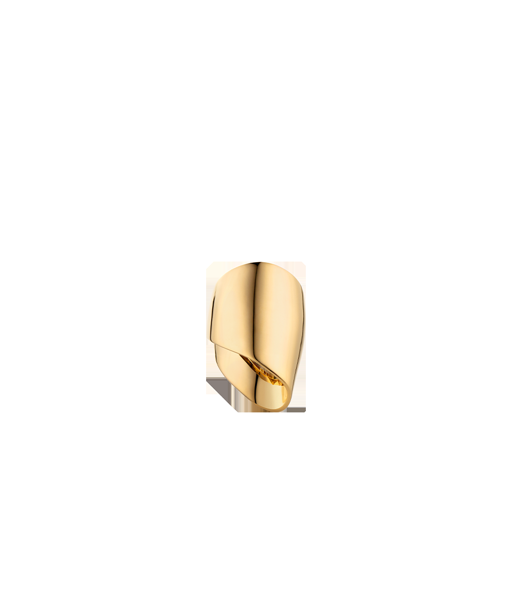 Ring - 24 carat gold gilded