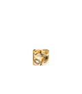 Ring - 24 carat gold-gilded