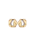 Hoop Earrings - 24 carat gold-gilded