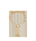 Bangle - 24 carat gold gilded