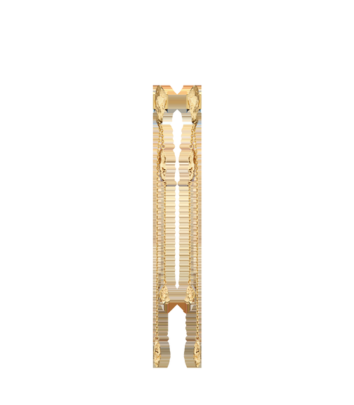 Earrings - 24 carat gold-gilded edition