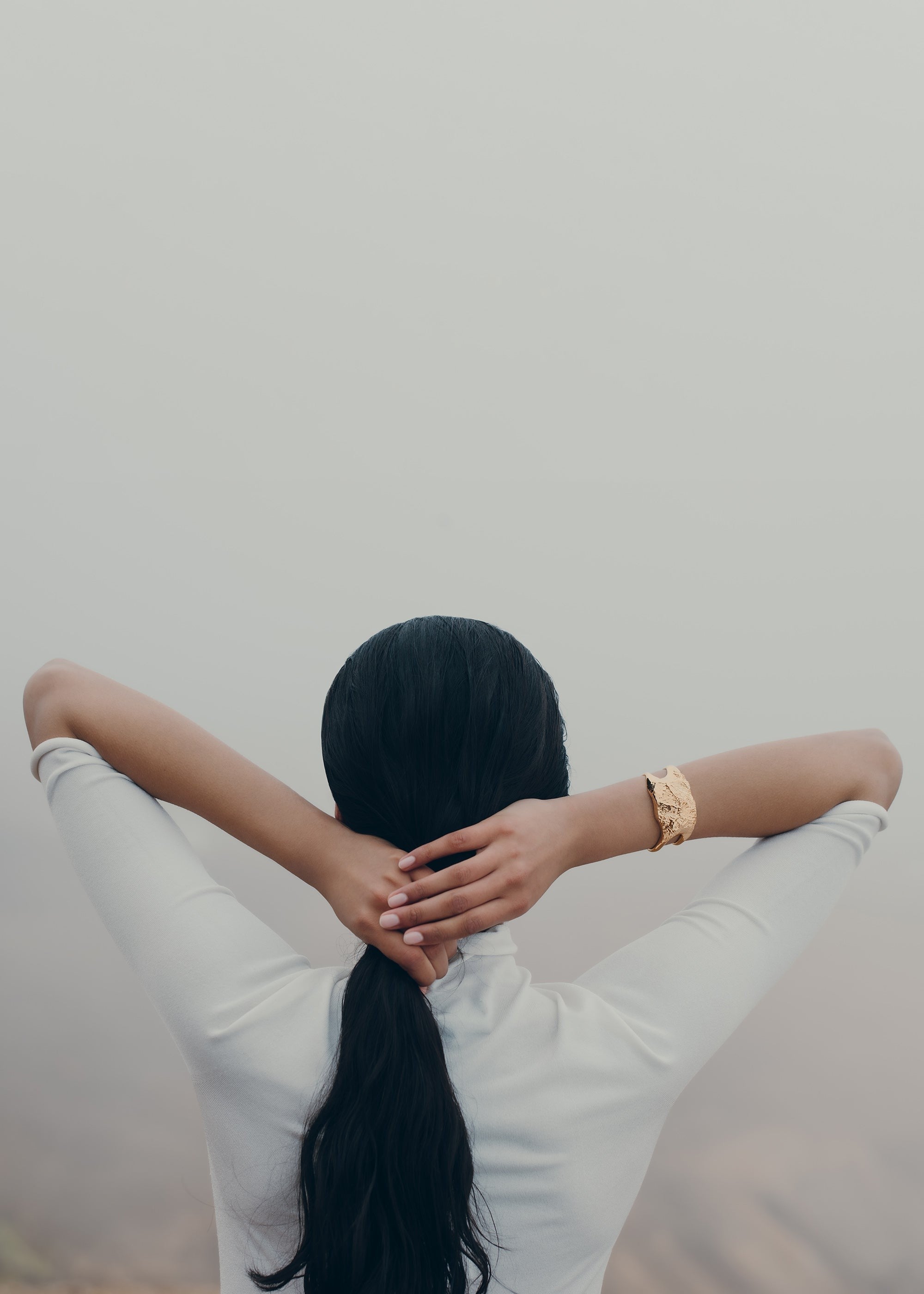 Cuff - 24 carat gold gilded