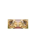 Hoop Earrings - 24 carat gold gilded
