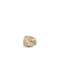 Ring - Duo palladium with 24 carat gold plating