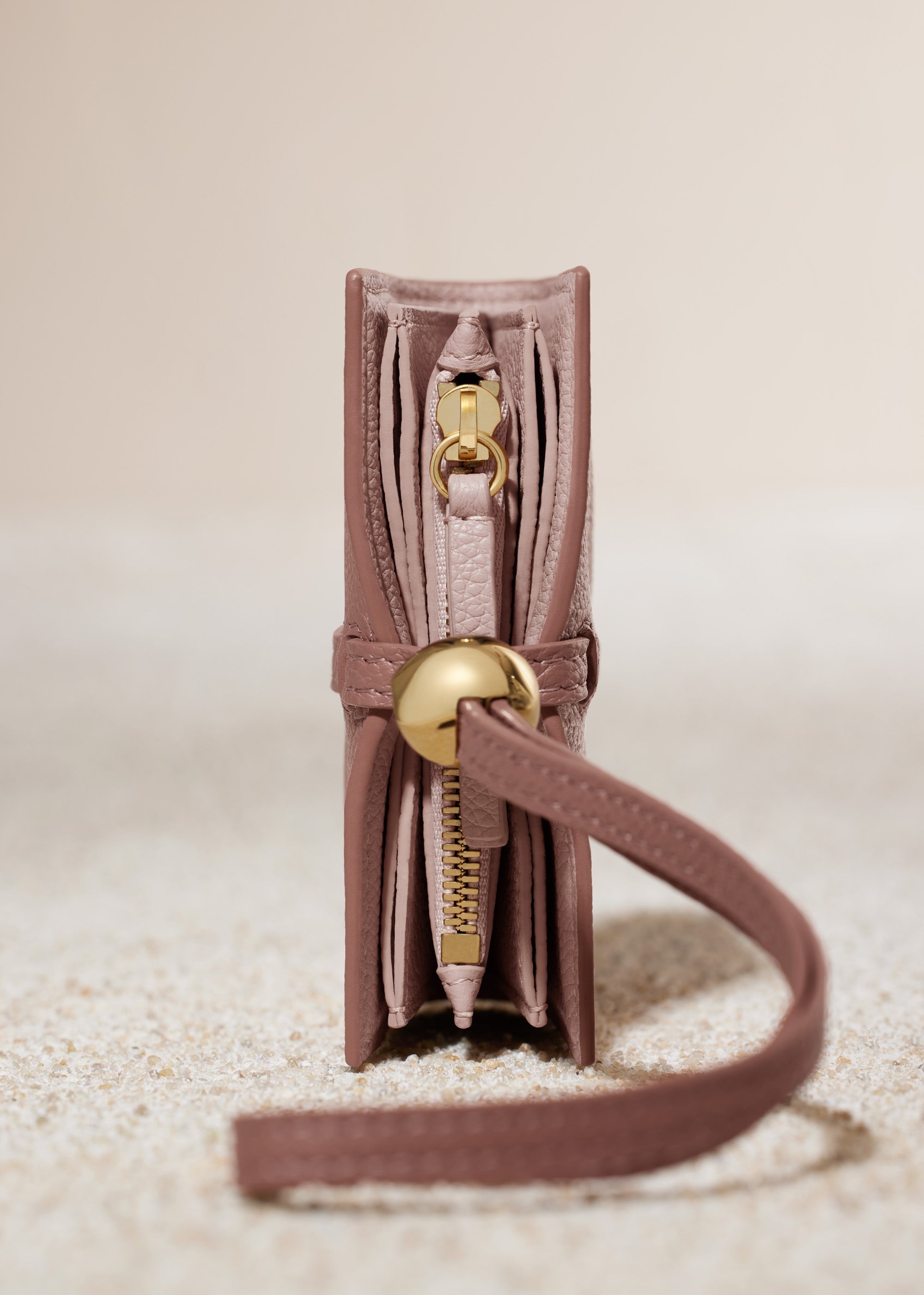 Card Holder - Textured Duo Blush