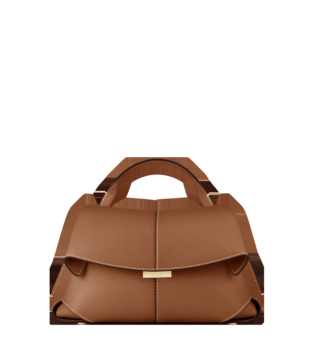 Mini Handbag - Textured Camel