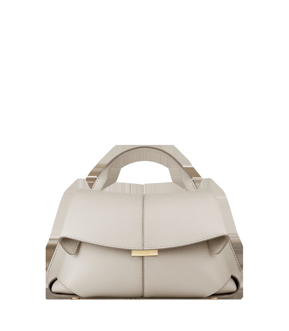 Mini Handbag - Textured Chalk