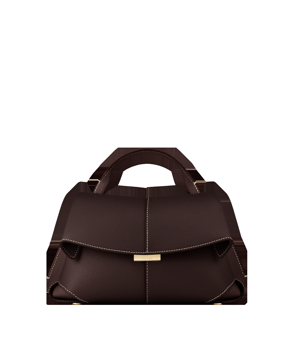 Mini Handbag - Textured Ebony