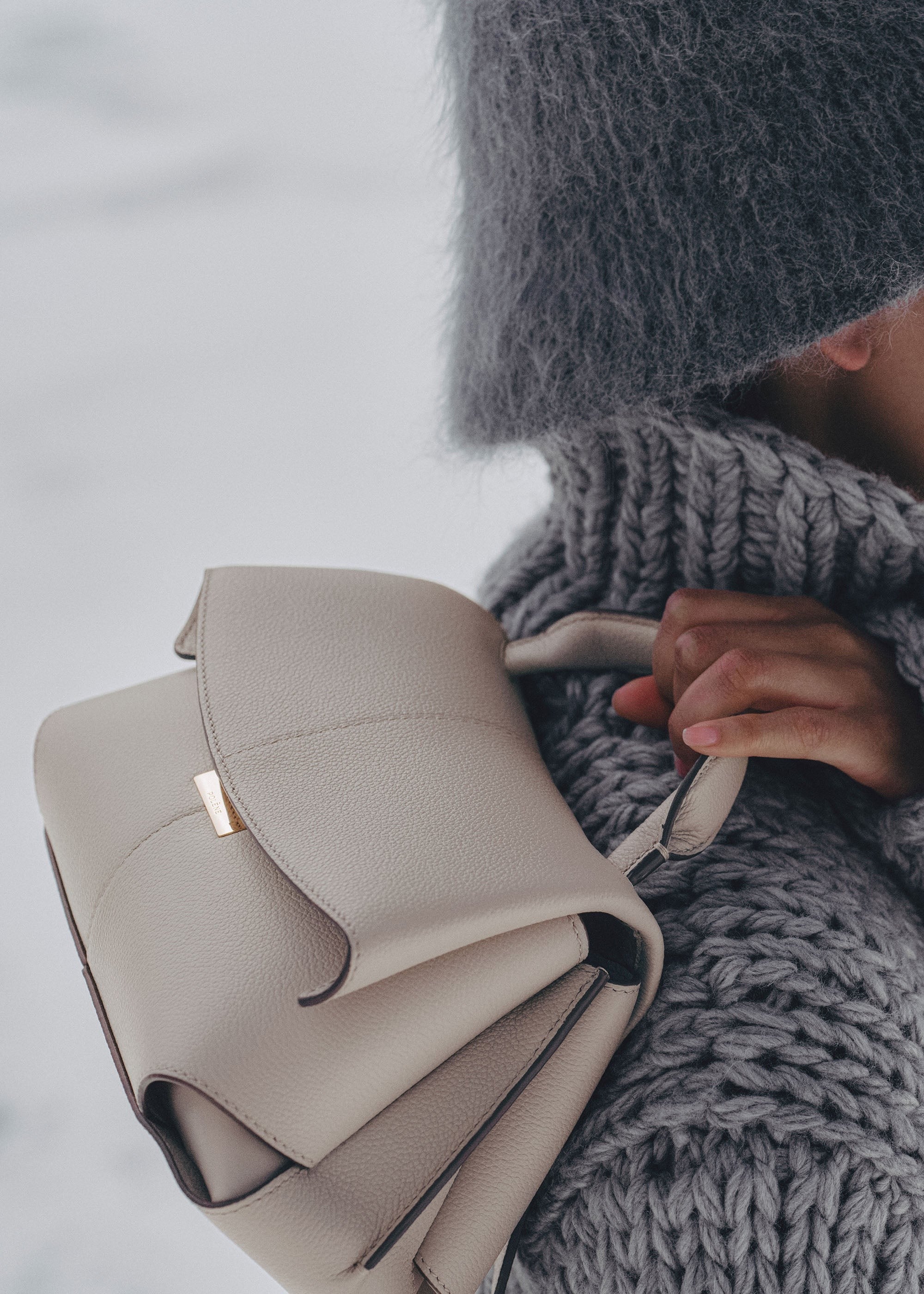 Mini Handbag - Textured Mist