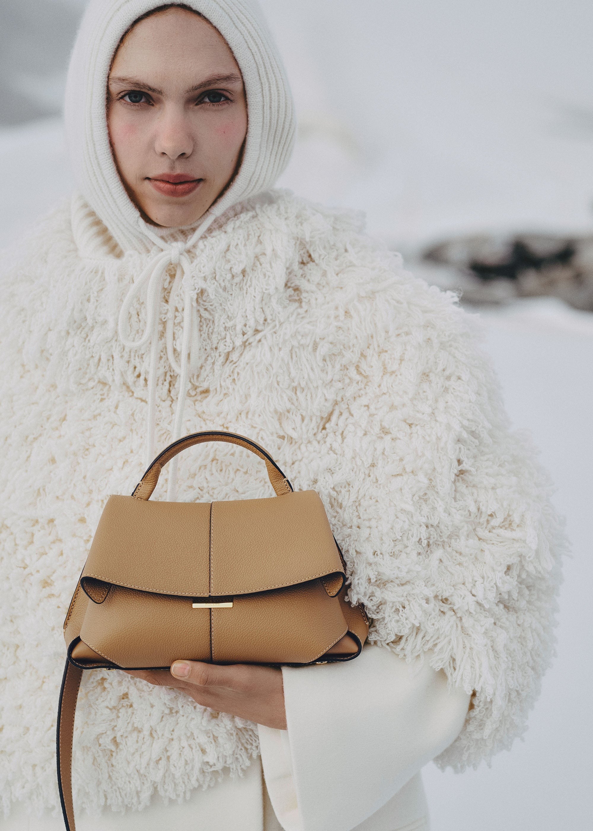 Mini Handbag - Textured Ocher