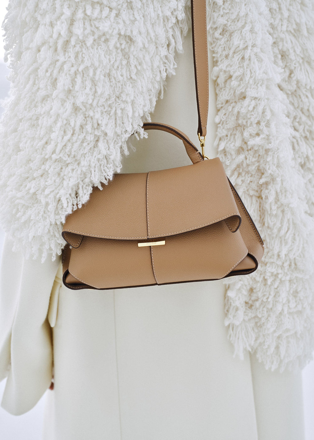 Mini Handbag - Textured Ocher