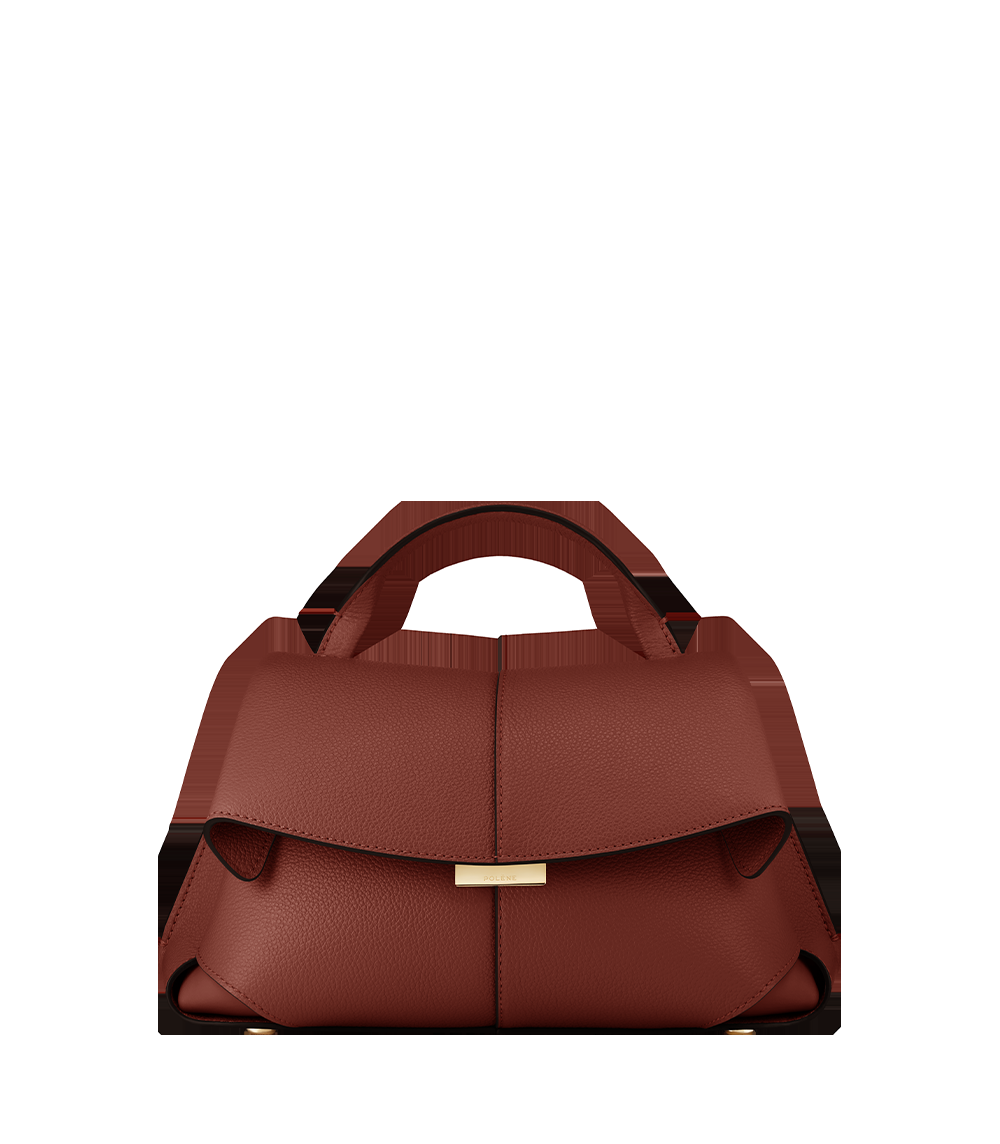 Mini Handbag - Textured Red Clay