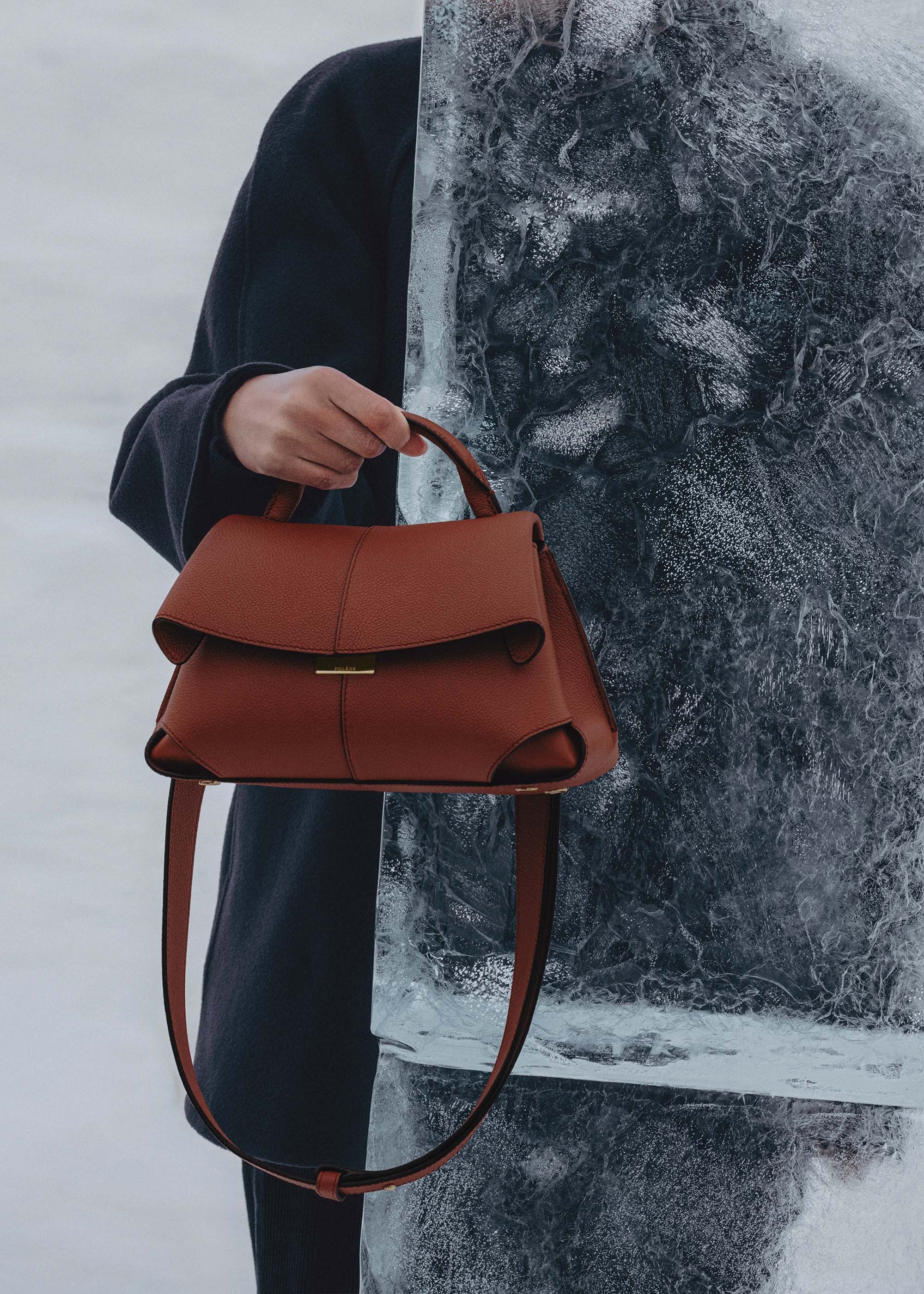 Mini Handbag - Textured Red Clay