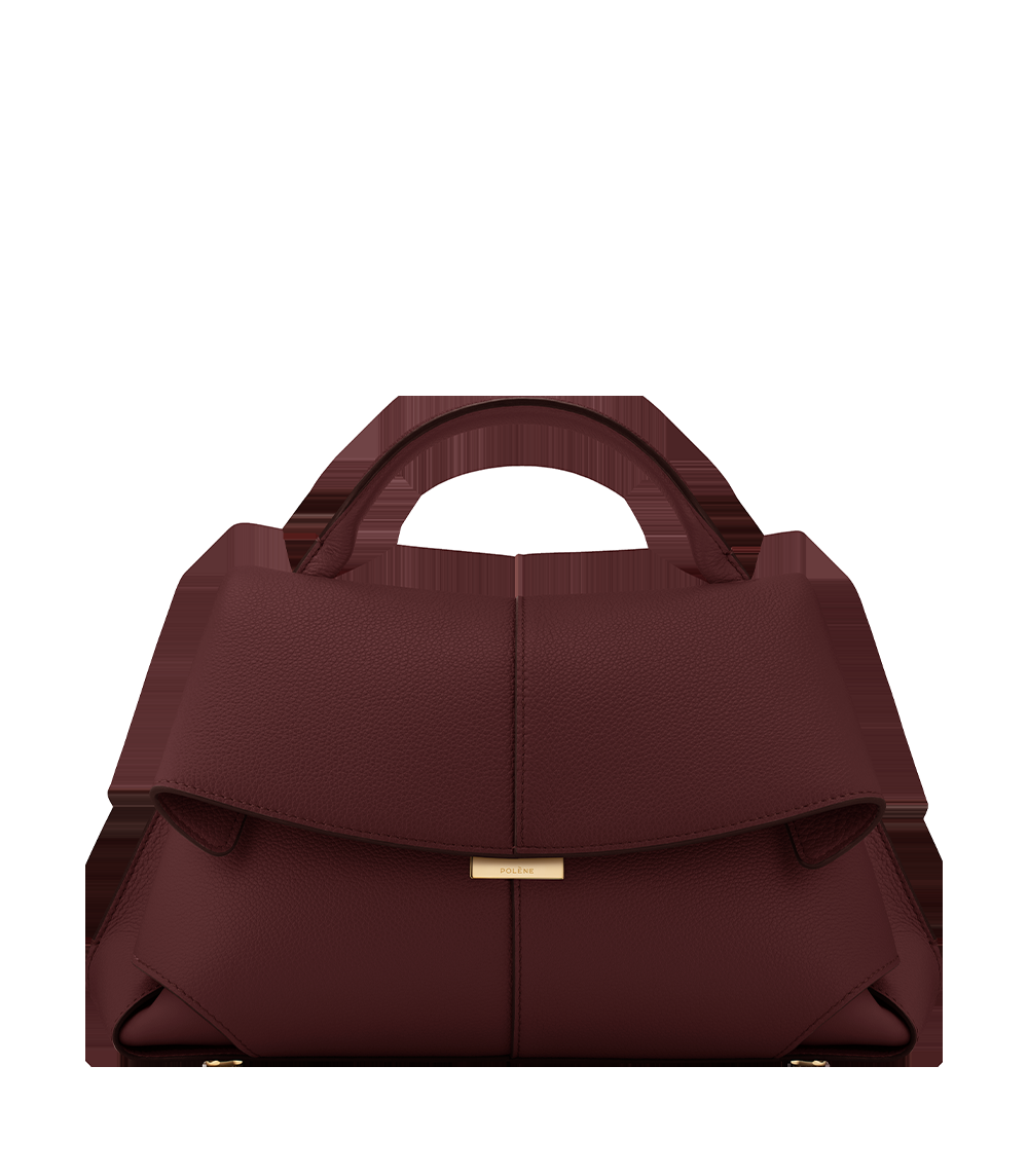 Handbag - Textured Black Cherry