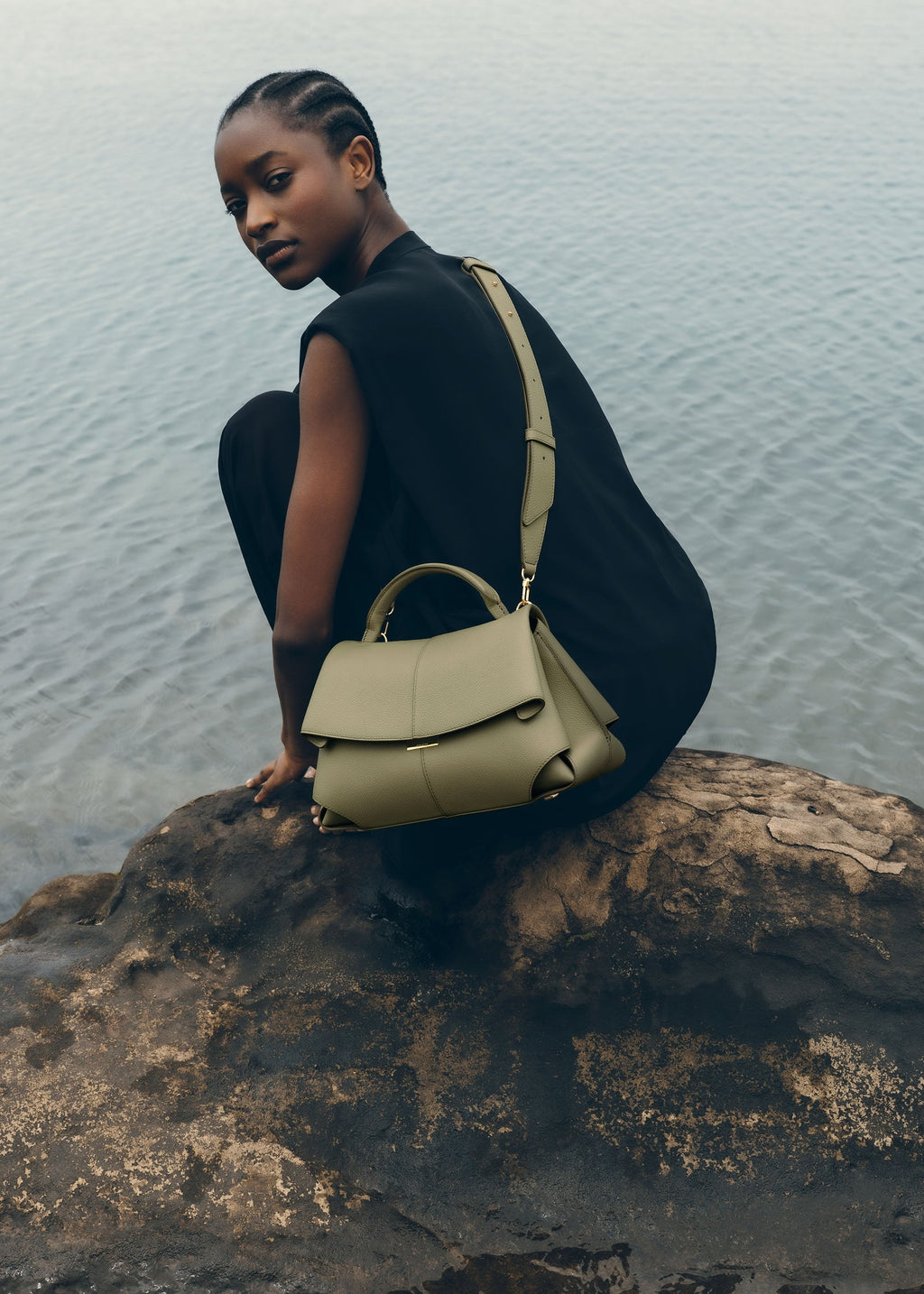 Handbag - Textured Linden