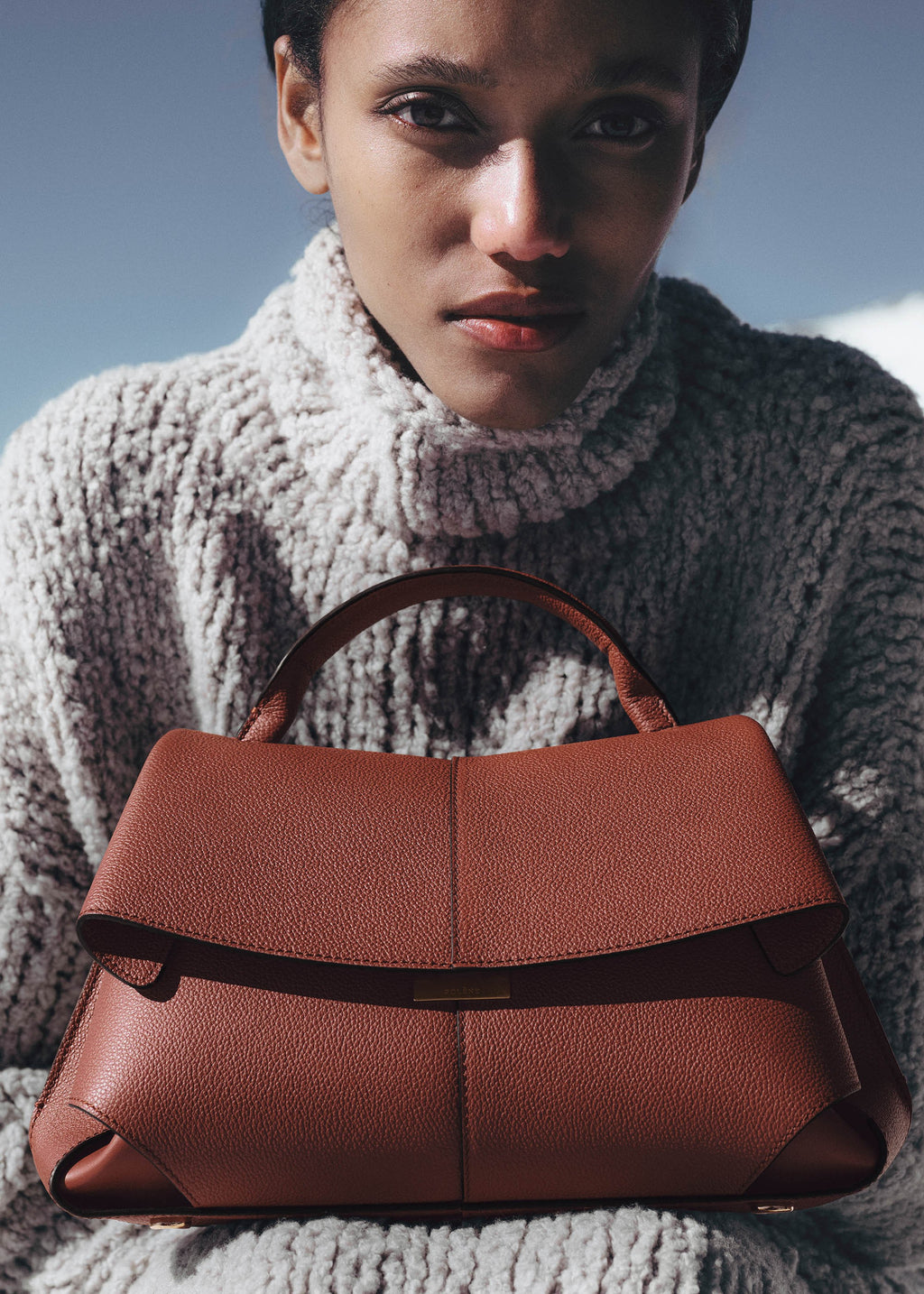 Handbag - Textured Red Clay