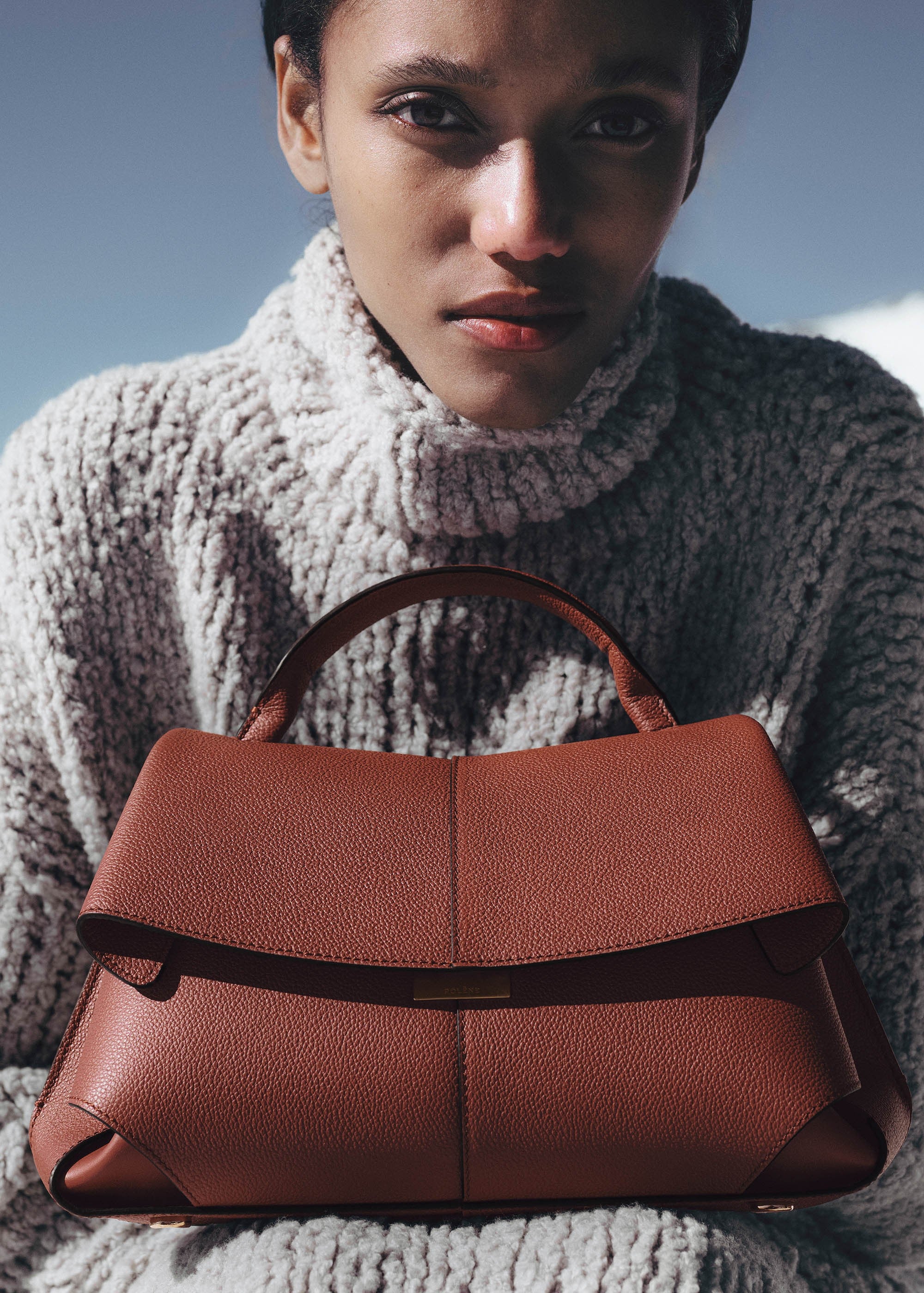 Handbag - Textured Red Clay