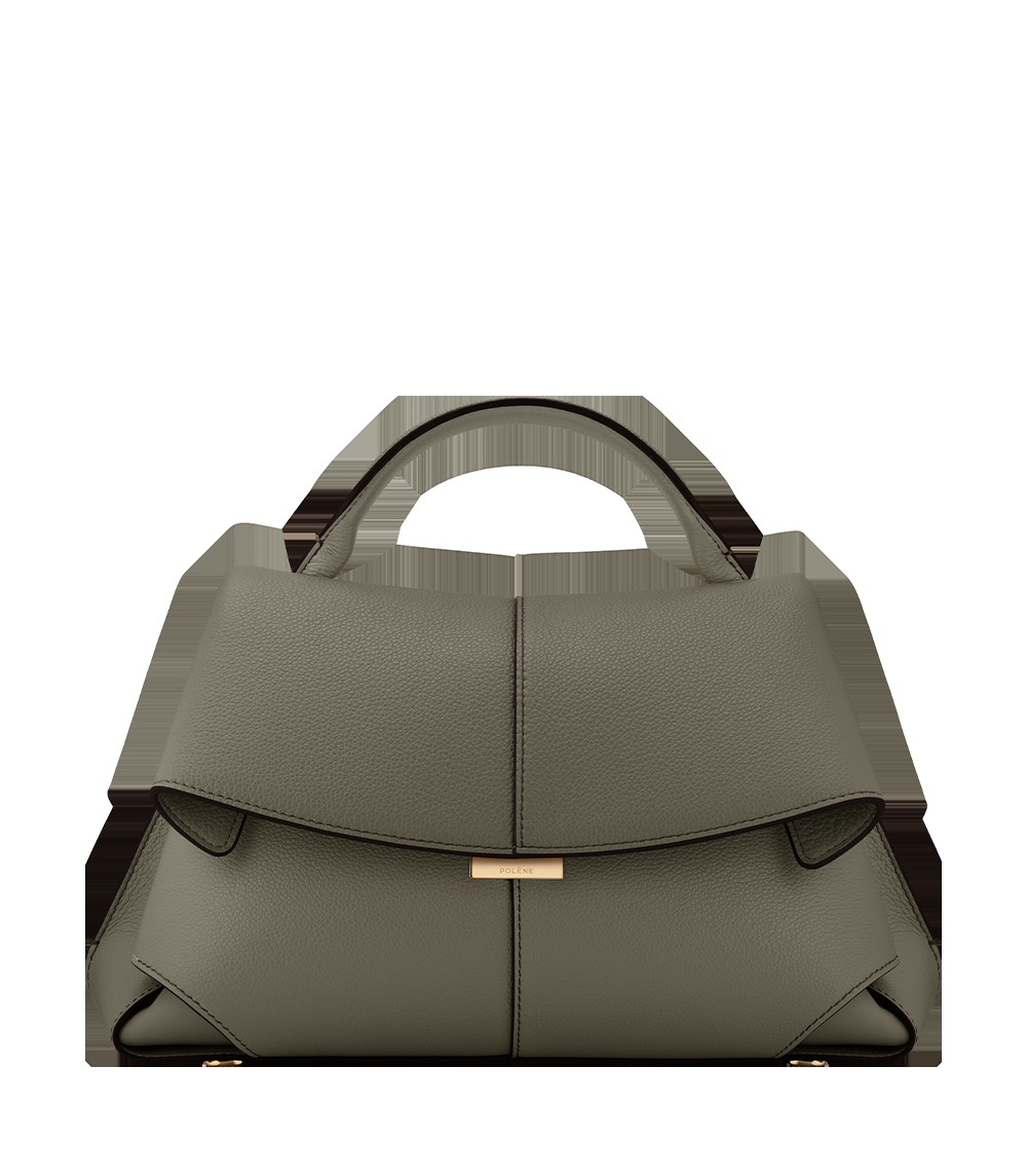 Handbag - Textured Smoky Green