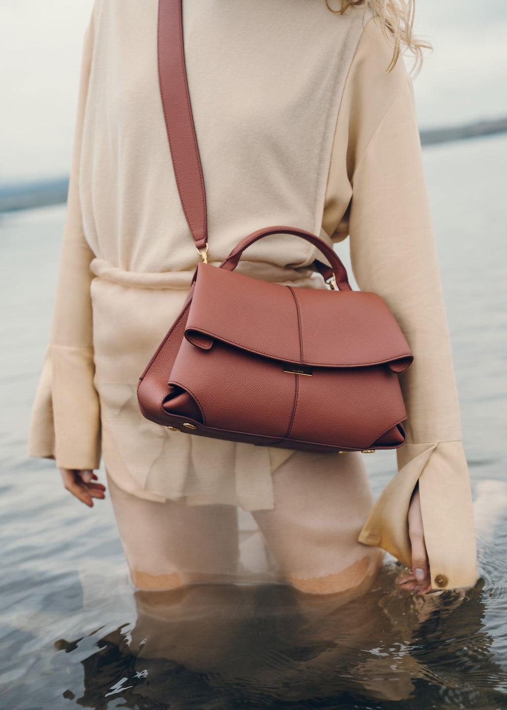 Handbag - Textured Terracotta