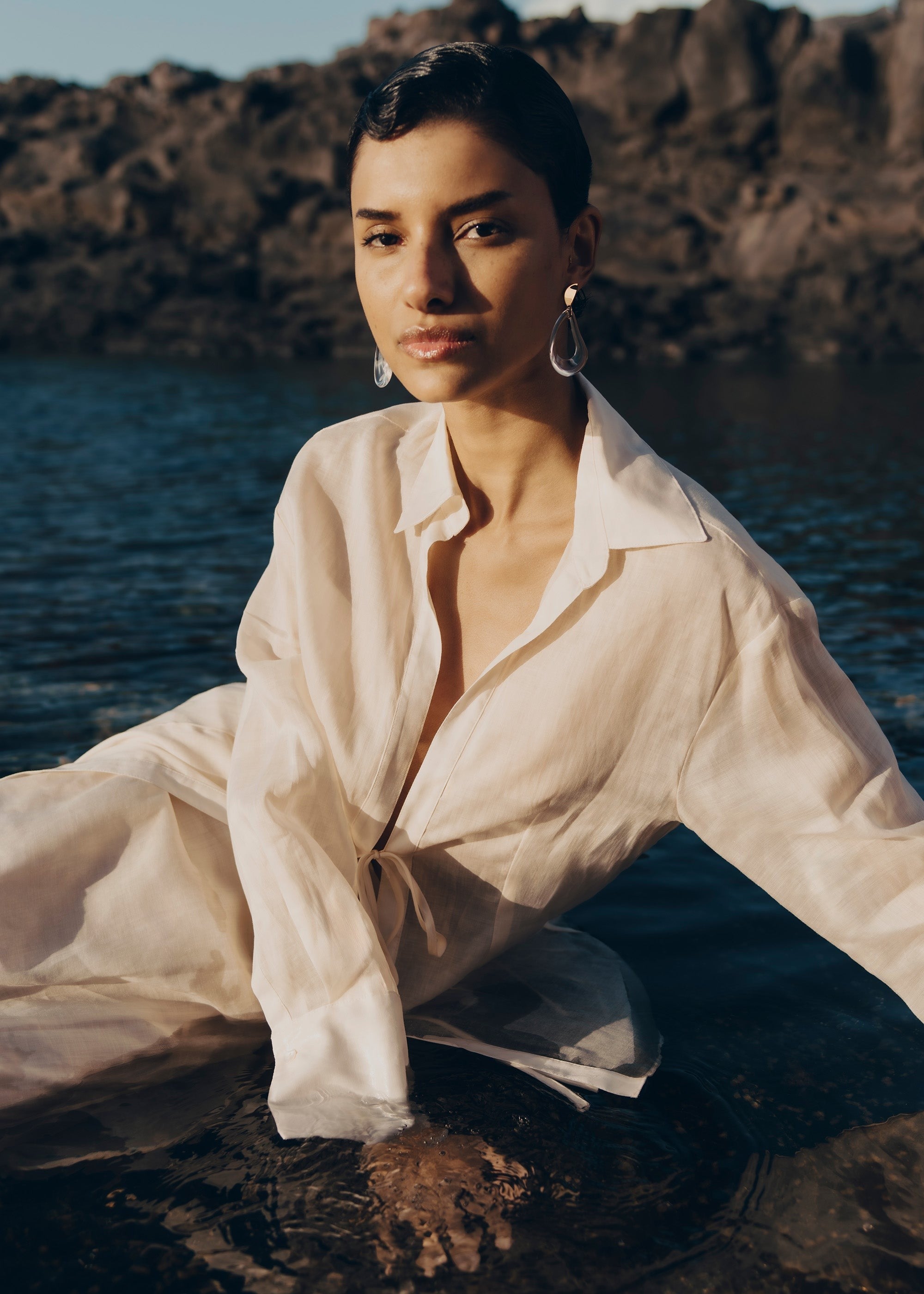 Drop Earrings - Glass