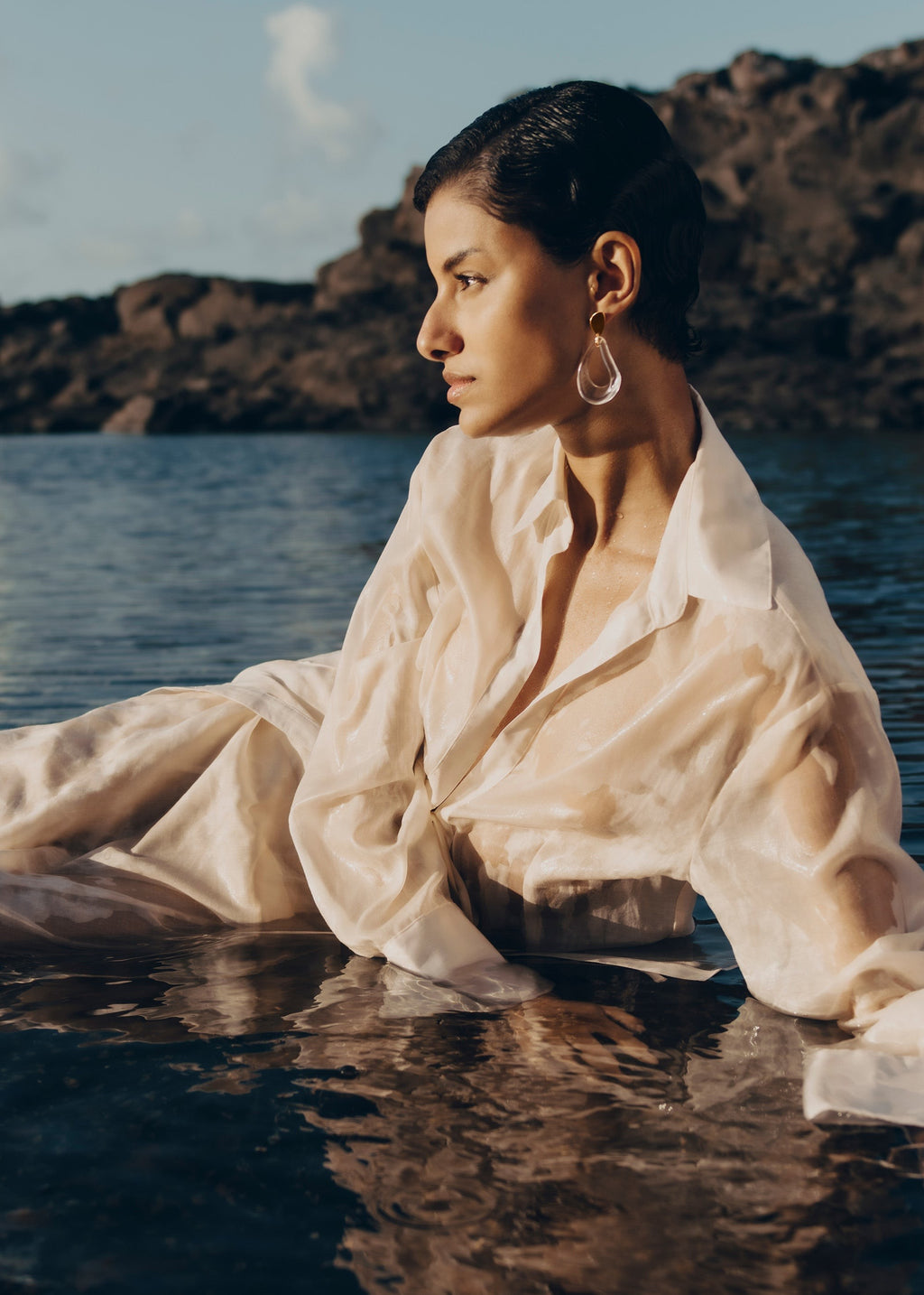 Drop Earrings - Glass