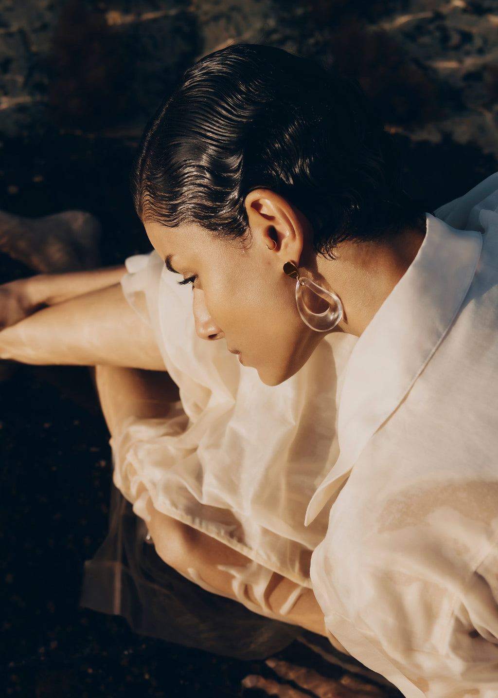 Drop Earrings - Glass