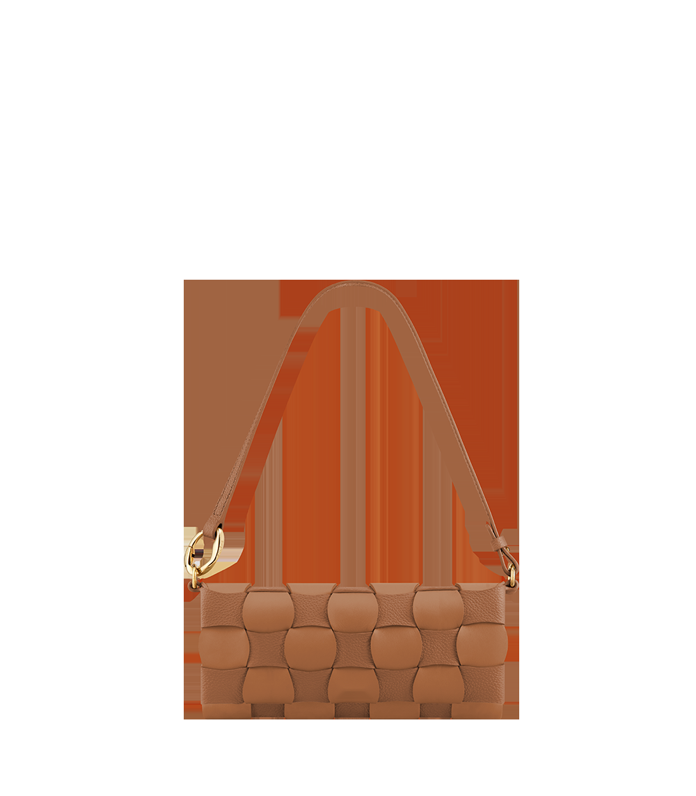 Handbag - Duo Camel