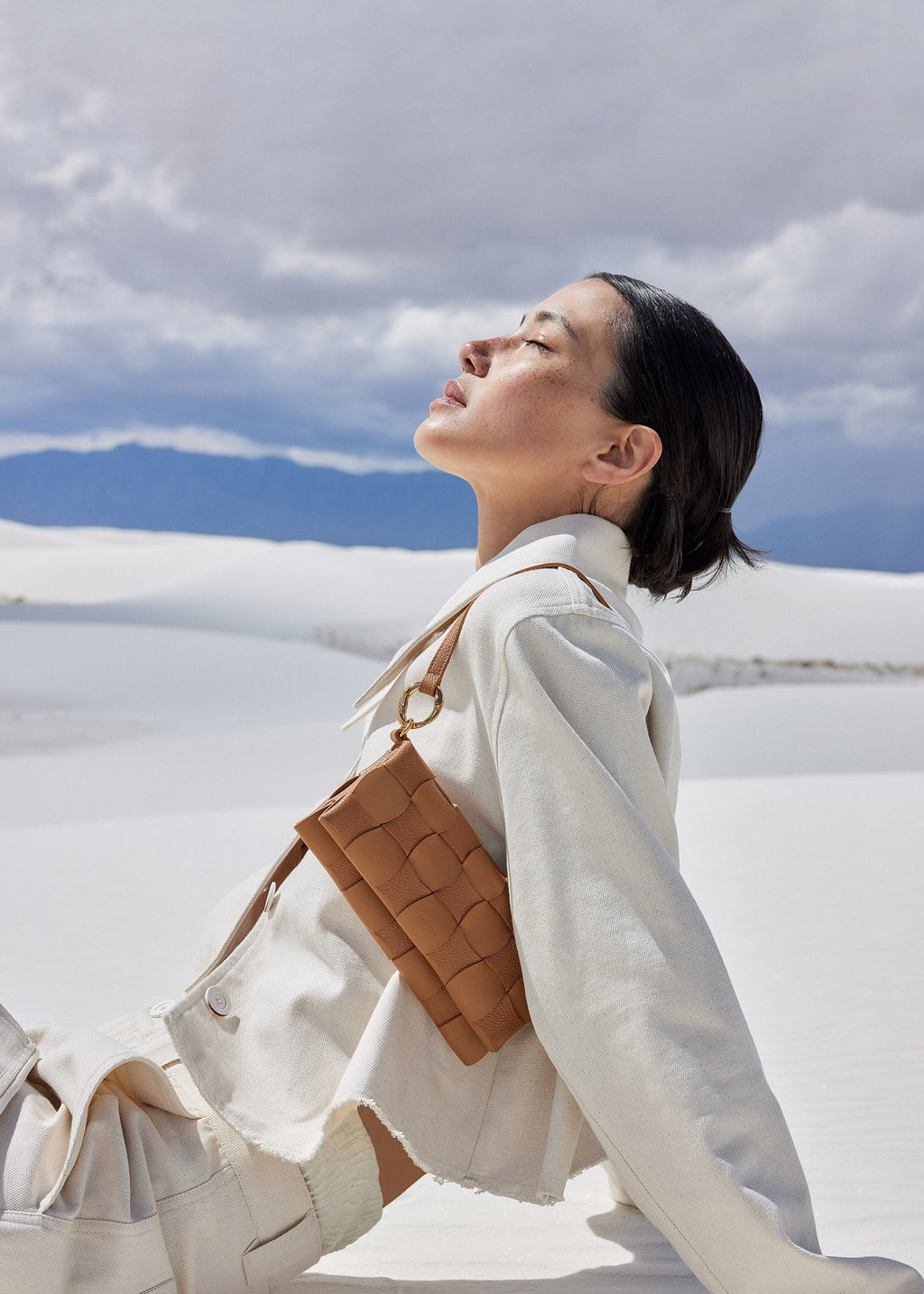 Handbag - Duo Camel