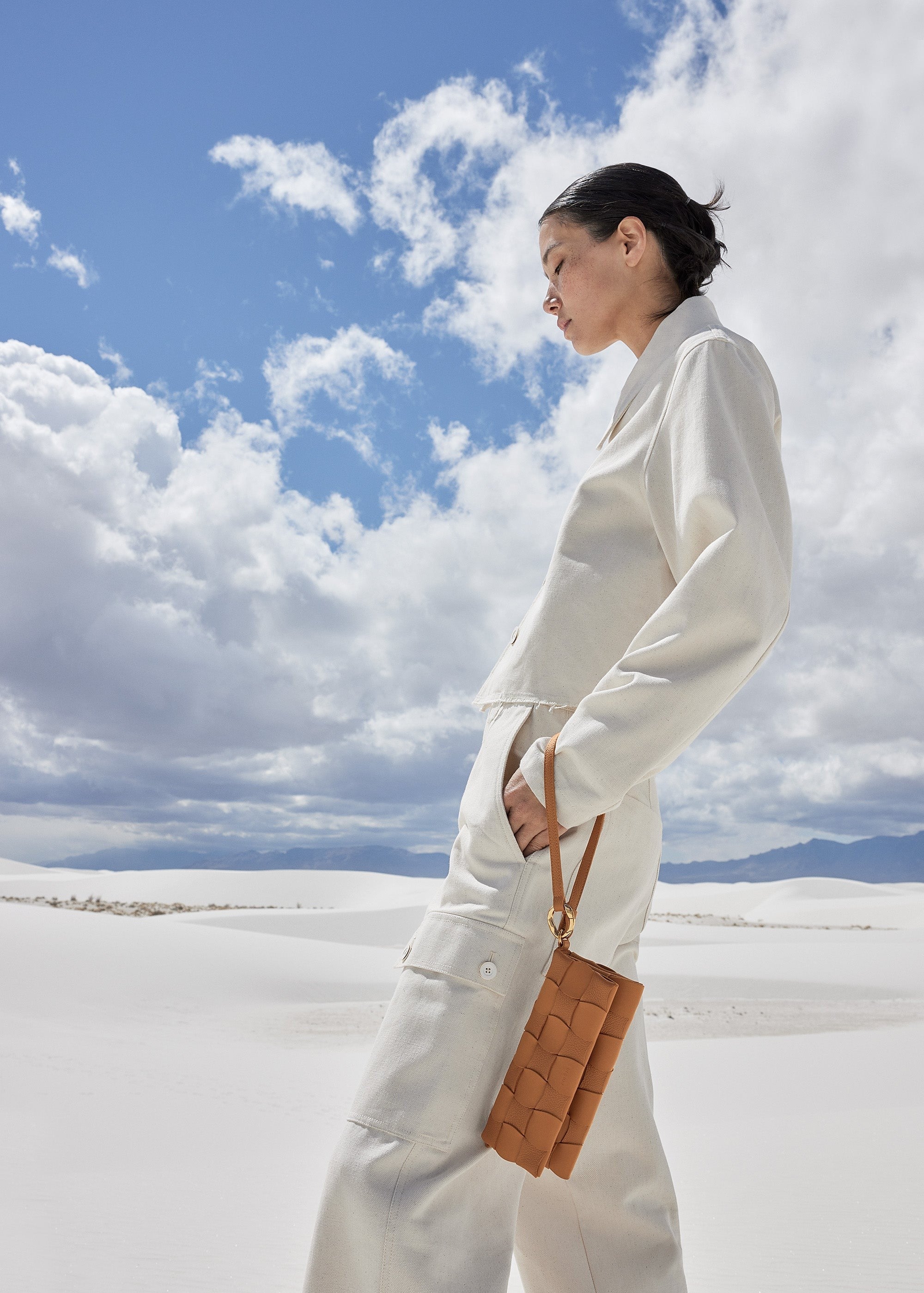 Handbag - Duo Camel
