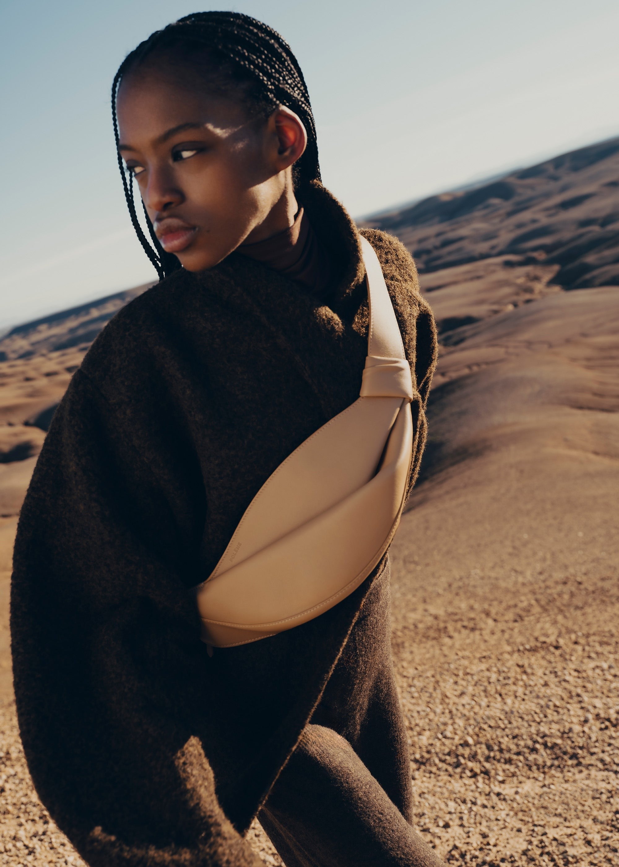 Handbag - Smooth Beige