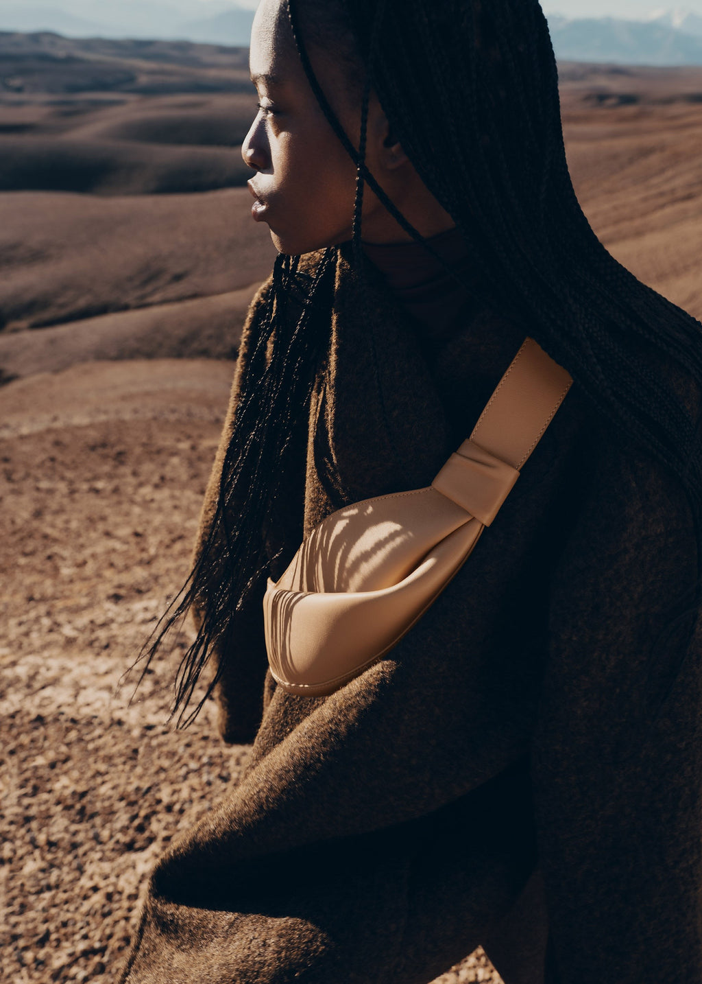 Handbag - Smooth Beige