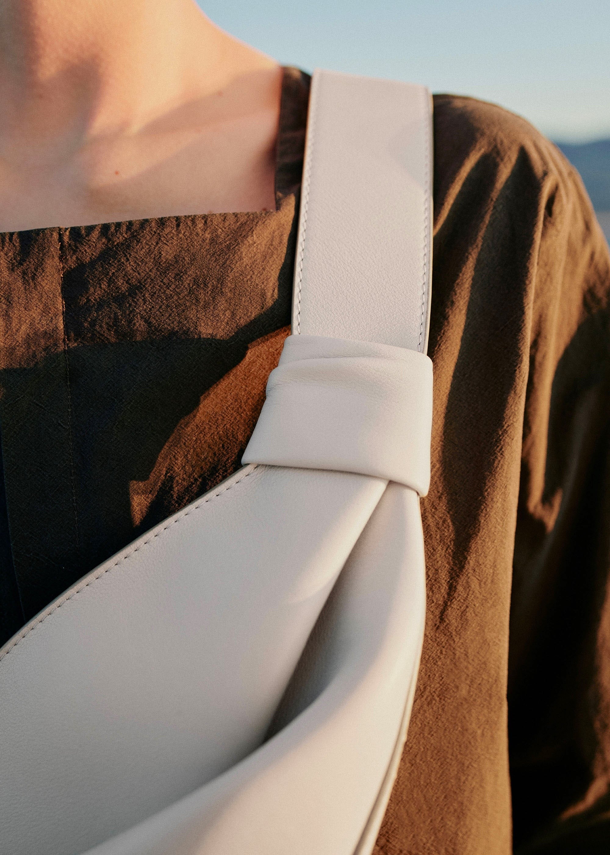 Handbag - Smooth Chalk
