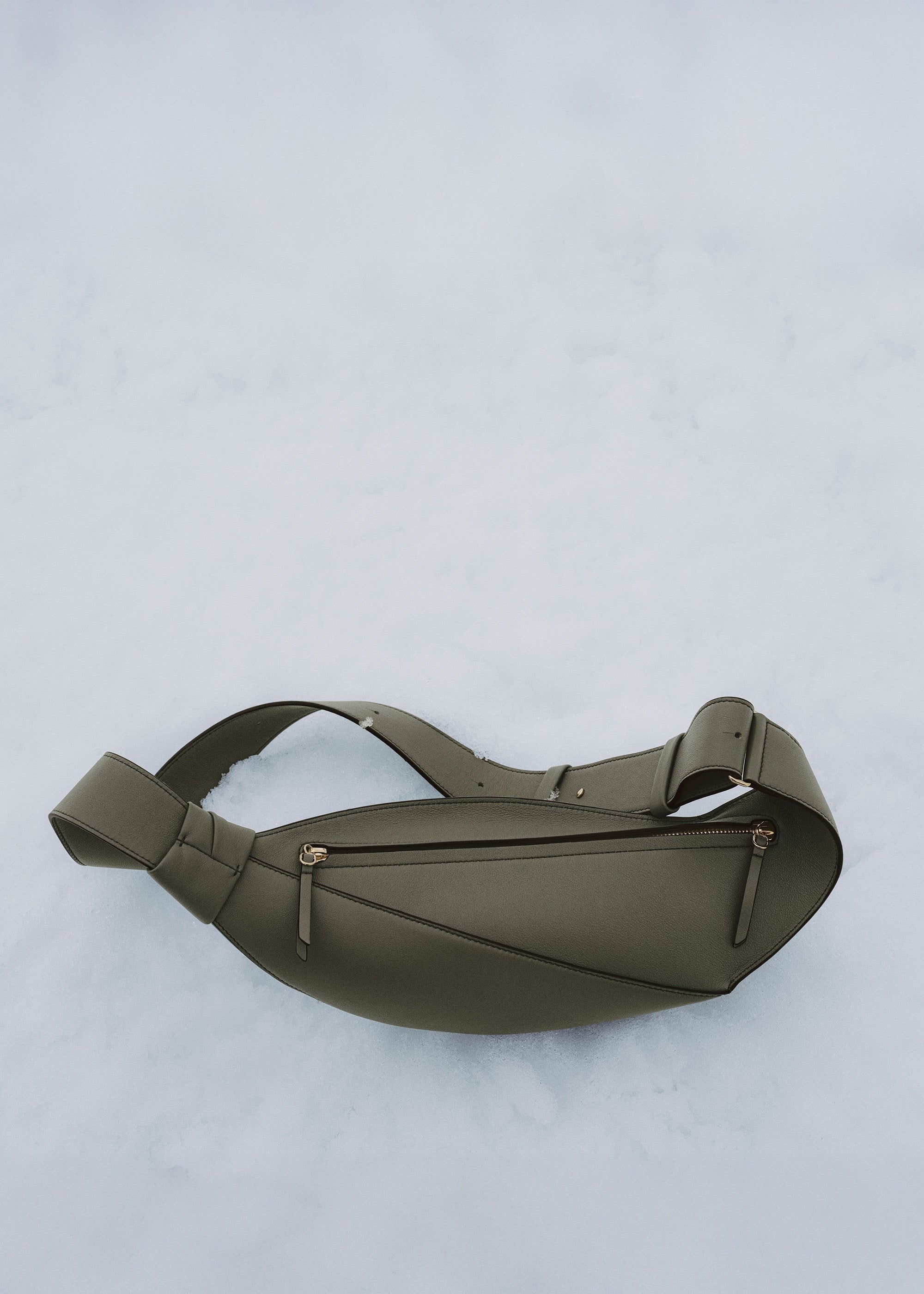 Handbag - Smooth Smoky Green