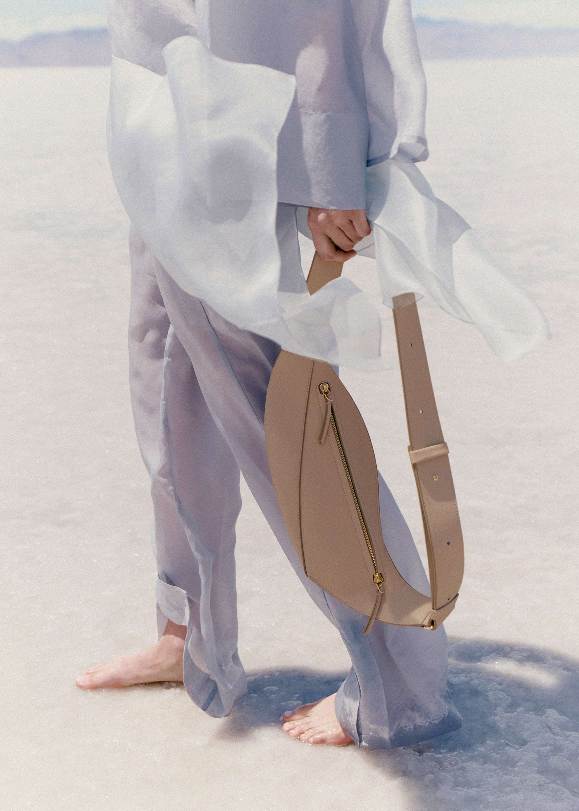Handbag - Smooth Taupe