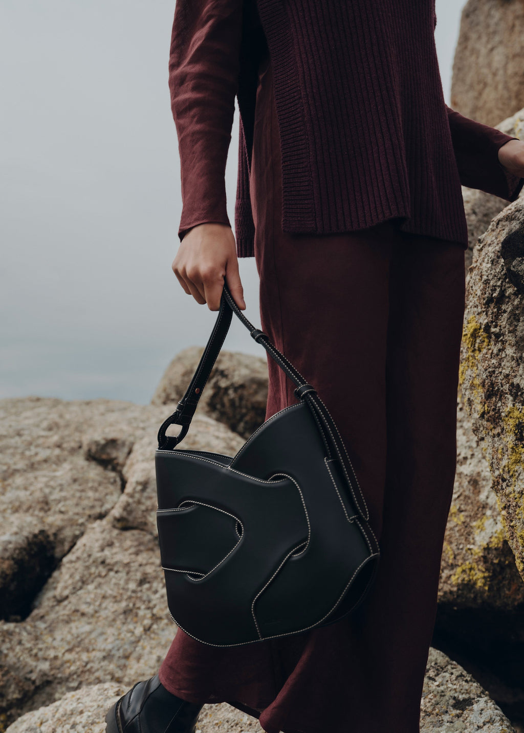 Handbag - Smooth Black