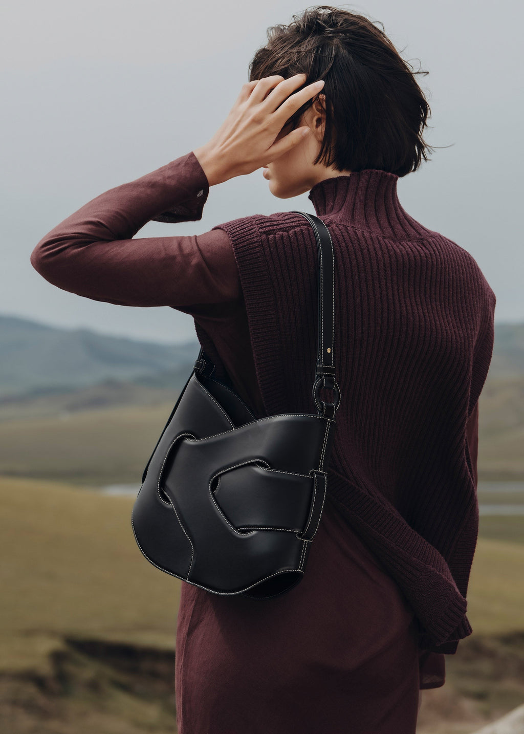 Handbag - Smooth Black