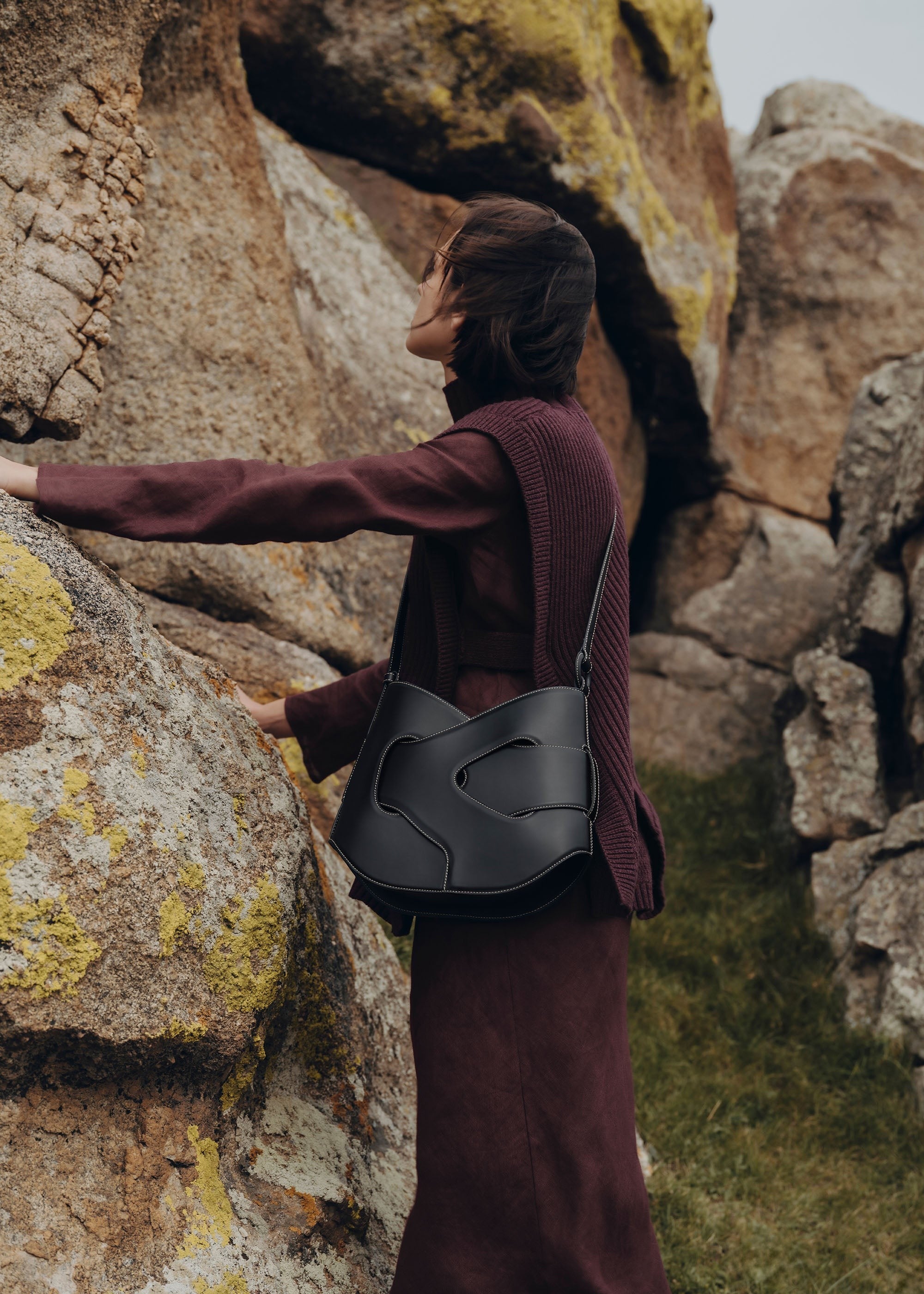 Handbag - Smooth Black