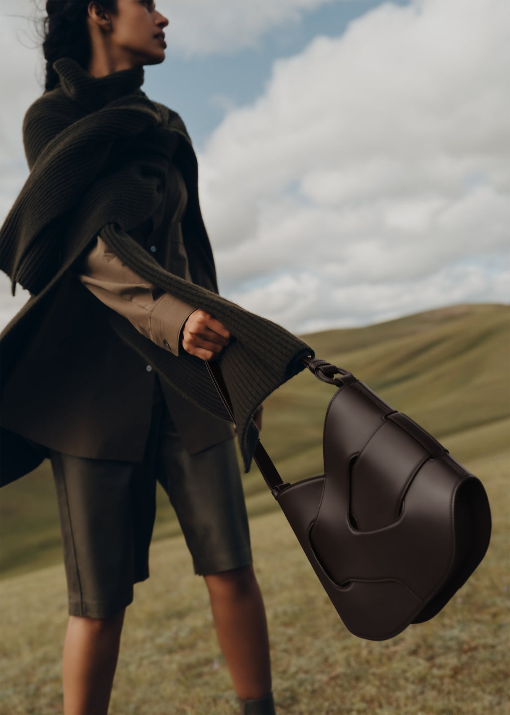 Handbag - Smooth Ebony