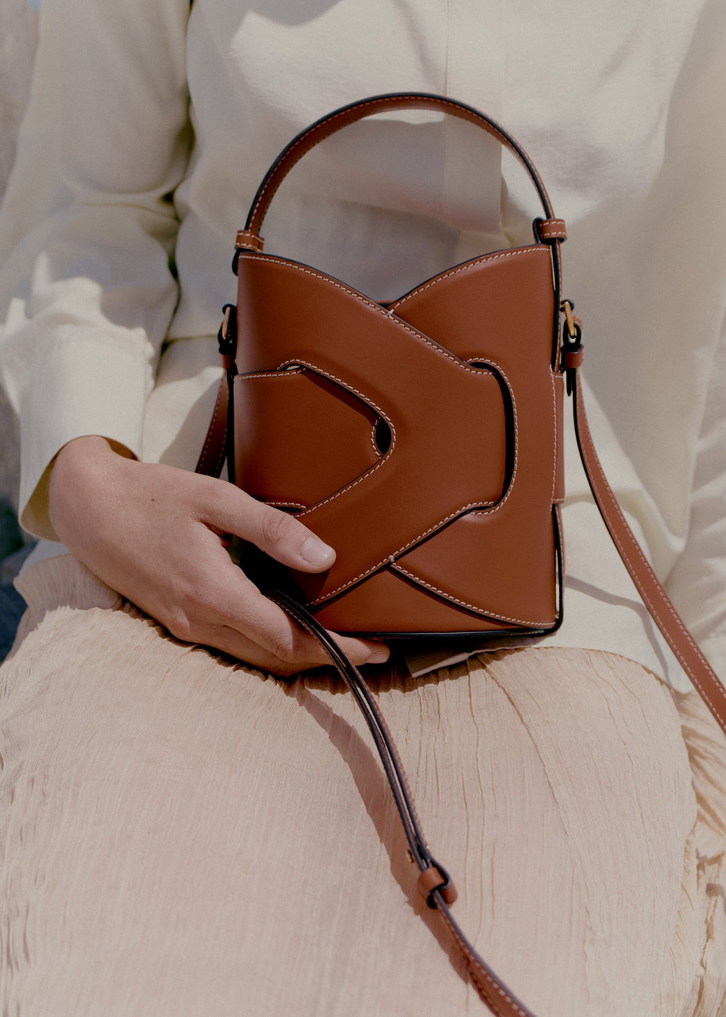Handbag - Cognac