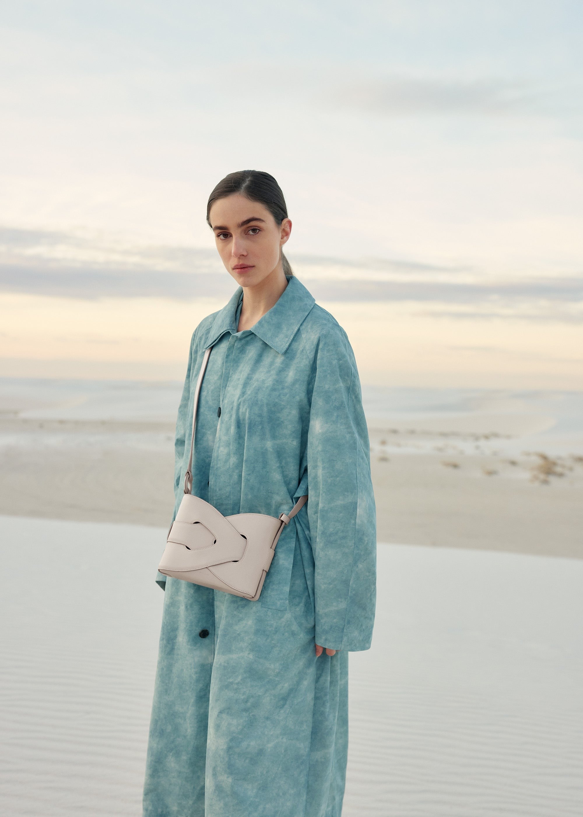Handbag - Smooth Chalk